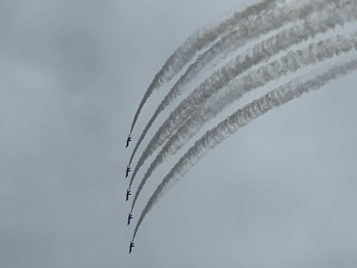 Cloudy Air Show!