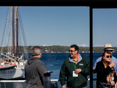 Mingling before launch